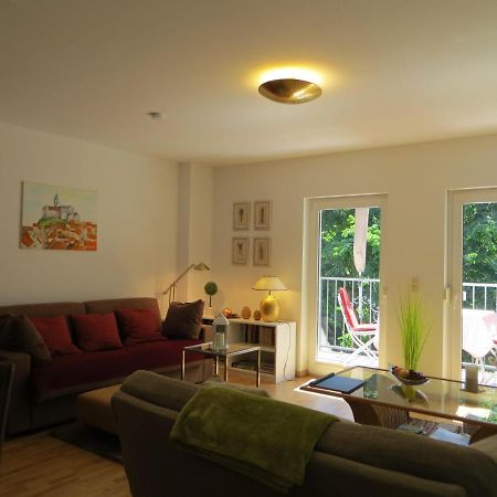 Weisses-Haus-Am-Kurpark-Fewo-Waldblick Quedlinburg Εξωτερικό φωτογραφία